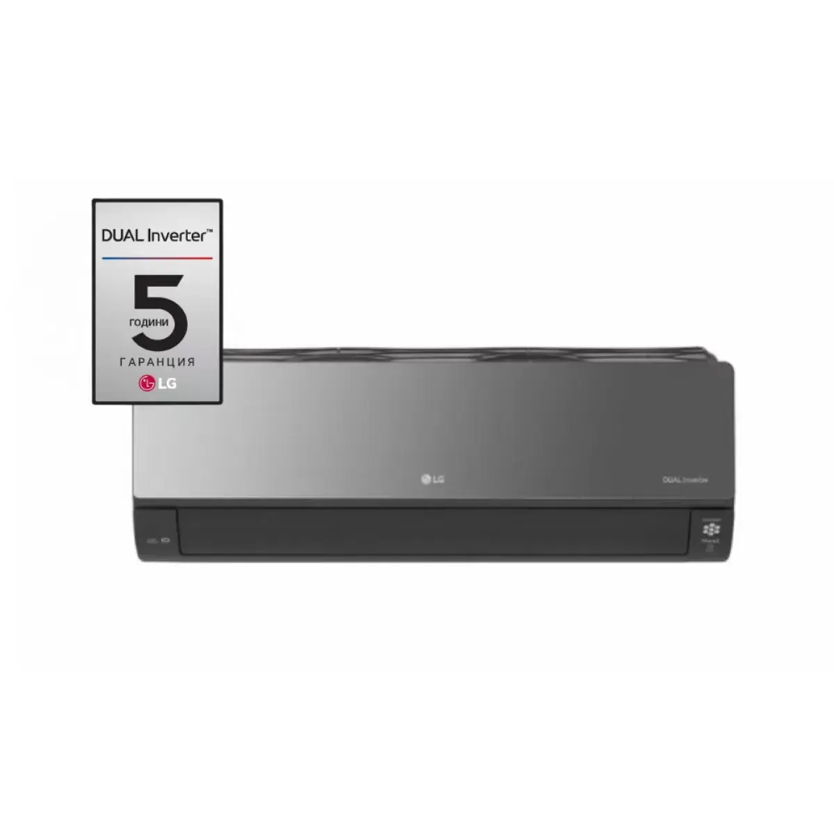 Инверторен климатик LG - AC24BK.NSK/AC24BK.U24 Artcool Mirror UVnano™, 24 000 BT
